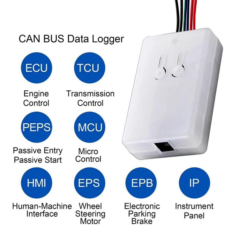 CAN BUS مسجل بيانات لجميع السيارات CAN BUS وحدة جهاز إرسال واستقبال البيانات أداة تشخيص السيارات لـ EPS/IP/HM #5