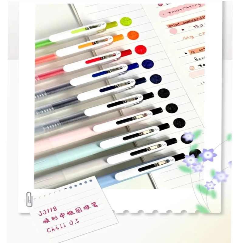 زيبرا الملونة هلام القلم SARASA كليب البرد متجمد برميل عالية السعة سريعة الجافة السلس أقلام حبر جاف المجلات لوازم الكتابة