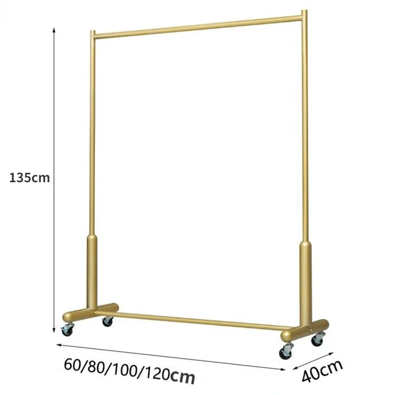 Sklepowe regały ekspozycyjne odzieży od podłogi do podłogi pionowy stojak do salonu specjalny wieszak na ubrania mobilny wieszaki na płaszcze na