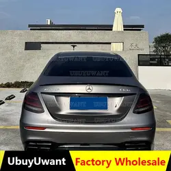 High Quality ABS For Benz W213 2016-2020 E-class E200 E300 E320 Car Rear Trunk Wing Spoiler