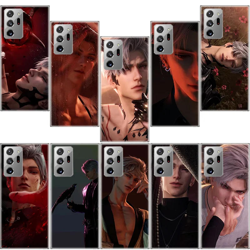 Love And Deepspace Sylus Phone Case for Samsung A17 A37 A57 A54 A14 A24 A34 A07 A04S A02S A12 A22 A32 A52S A16 A26 A36 A56 A72 G