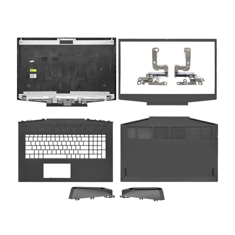 

Комплектующие для игрового ноутбука Pavilion 17-CD: задняя крышка LCD-экрана, передняя рамка, подставка для рук, нижний корпус, петли.