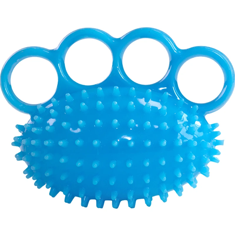 Springpower TPR Hedgehog Ball Four-finger Soft Grip Ball Rehabilitation Massage Exercise Hand Strength Muscle Grip Training Ball