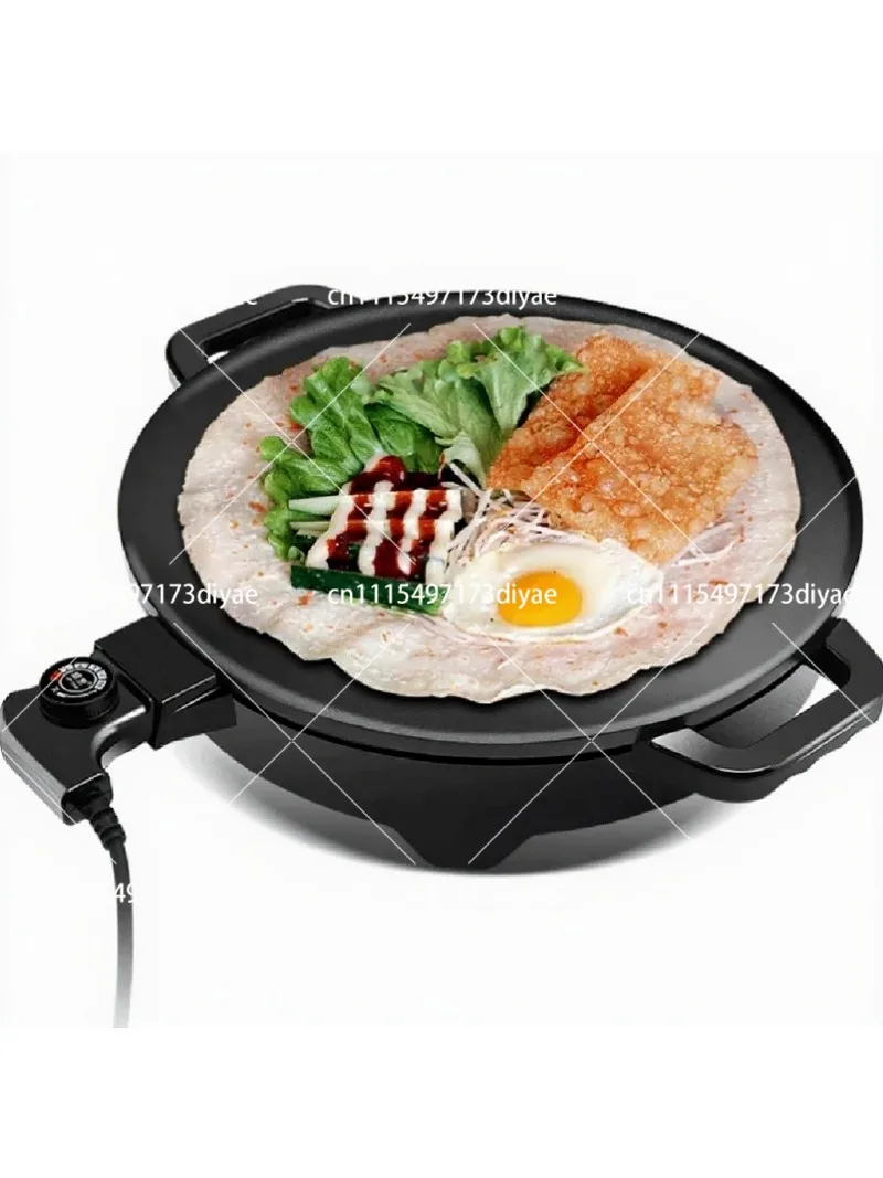 40cm Electric Crepe Maker, Non-Stick Pancake Grill for High-Volume Cooking, 220V