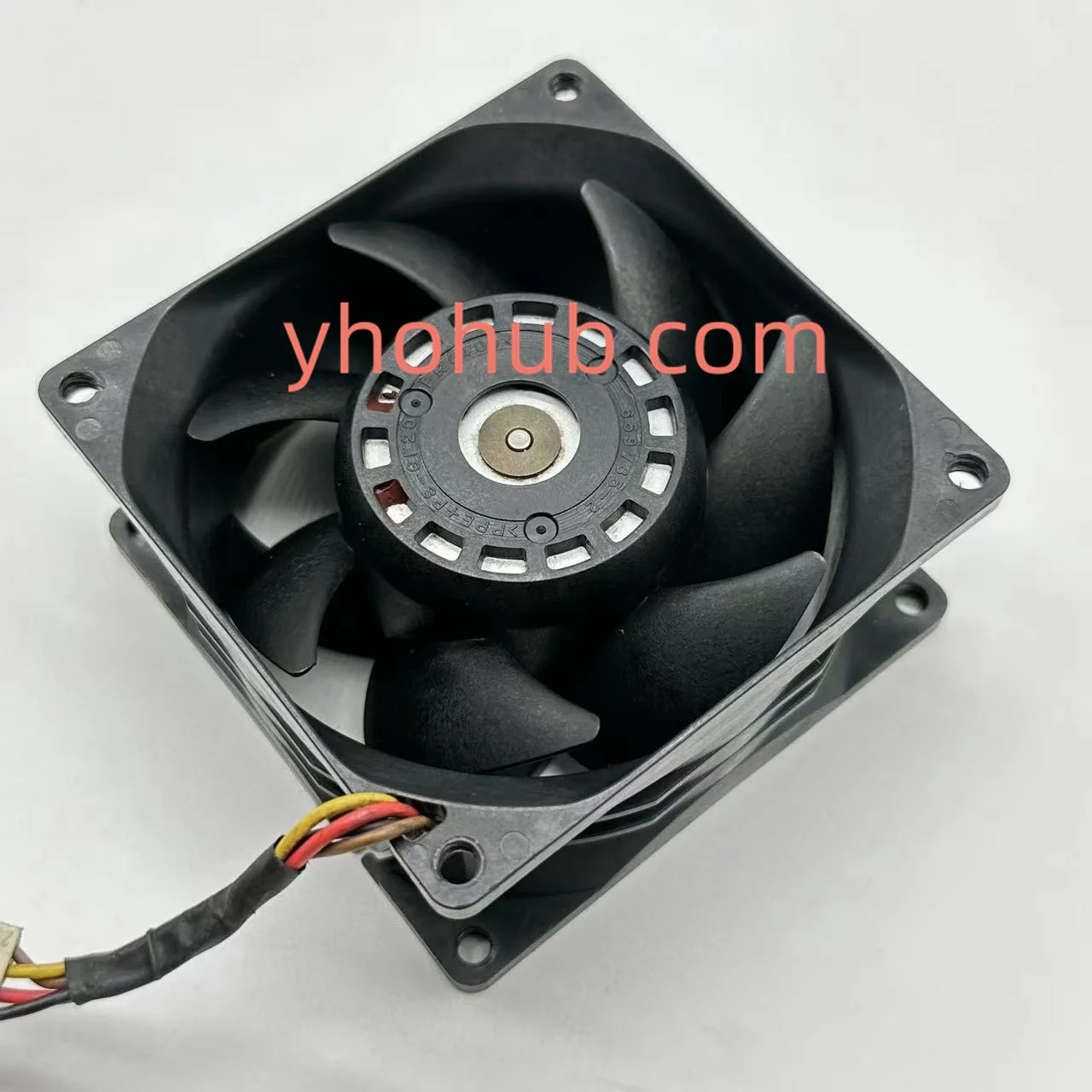 Sanyo Denki 9GV0812P1F031 DC 12V 1.5A 80x80x38mm 4-Wire Server Cooling Fan