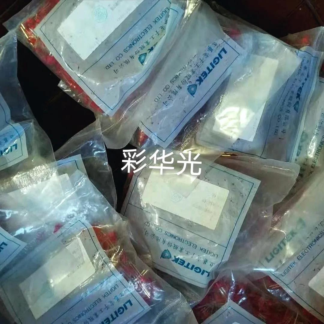 50 قطعة/LH3330/A-PFLED خرزة مصباح 5 مللي متر شعر أحمر أحمر في خط مؤشر صمام ثنائي باعث للضوء