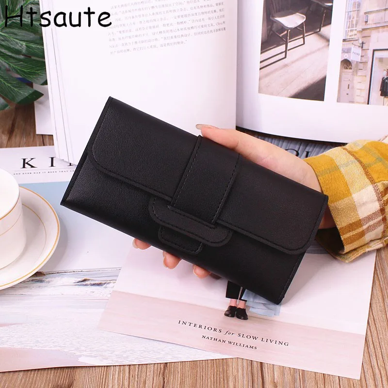 

Women Long Purse Female Korean Version ID Holders Students Fresh Folding Mini Metal Wallet Cute Animal Purse Fashion carteras