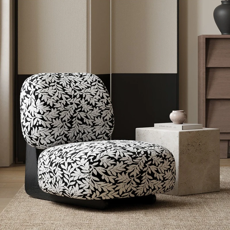 

Французский тканевый диван-кресло с одним принтом, диван-кресло из цельного дерева для проживания в семье, кофейня, кресло для отдыха в античном стиле