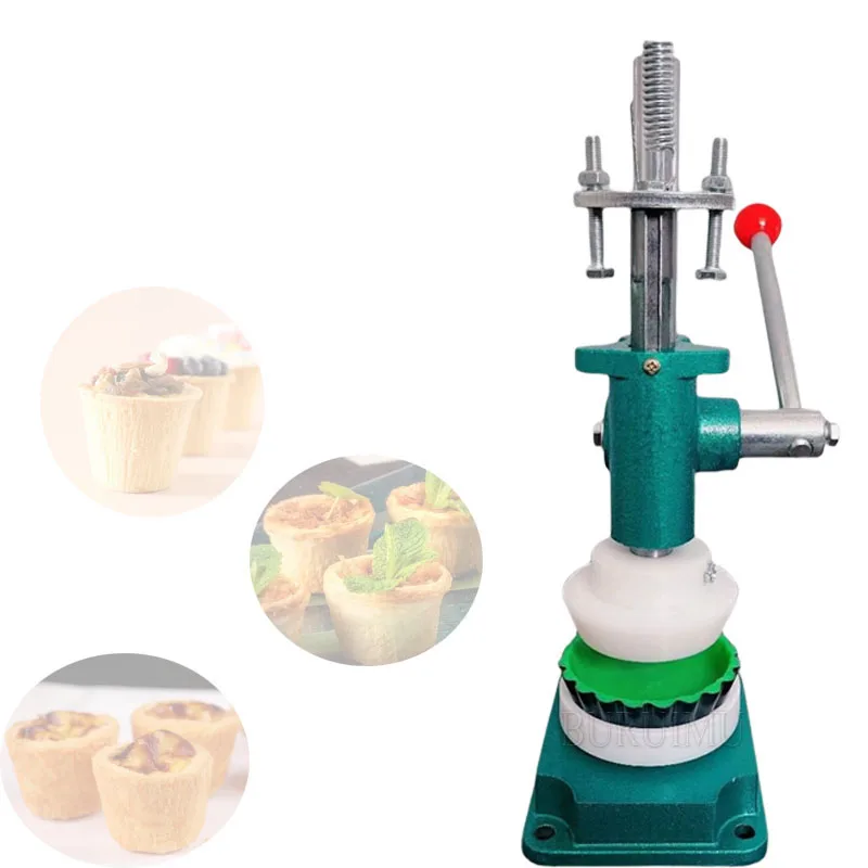 

Hand Press Making Egg Tart Skin Tool Bake Egg Custard Tart Equipment Wholesale Price Manual Custard Tart Shell Molding Machine