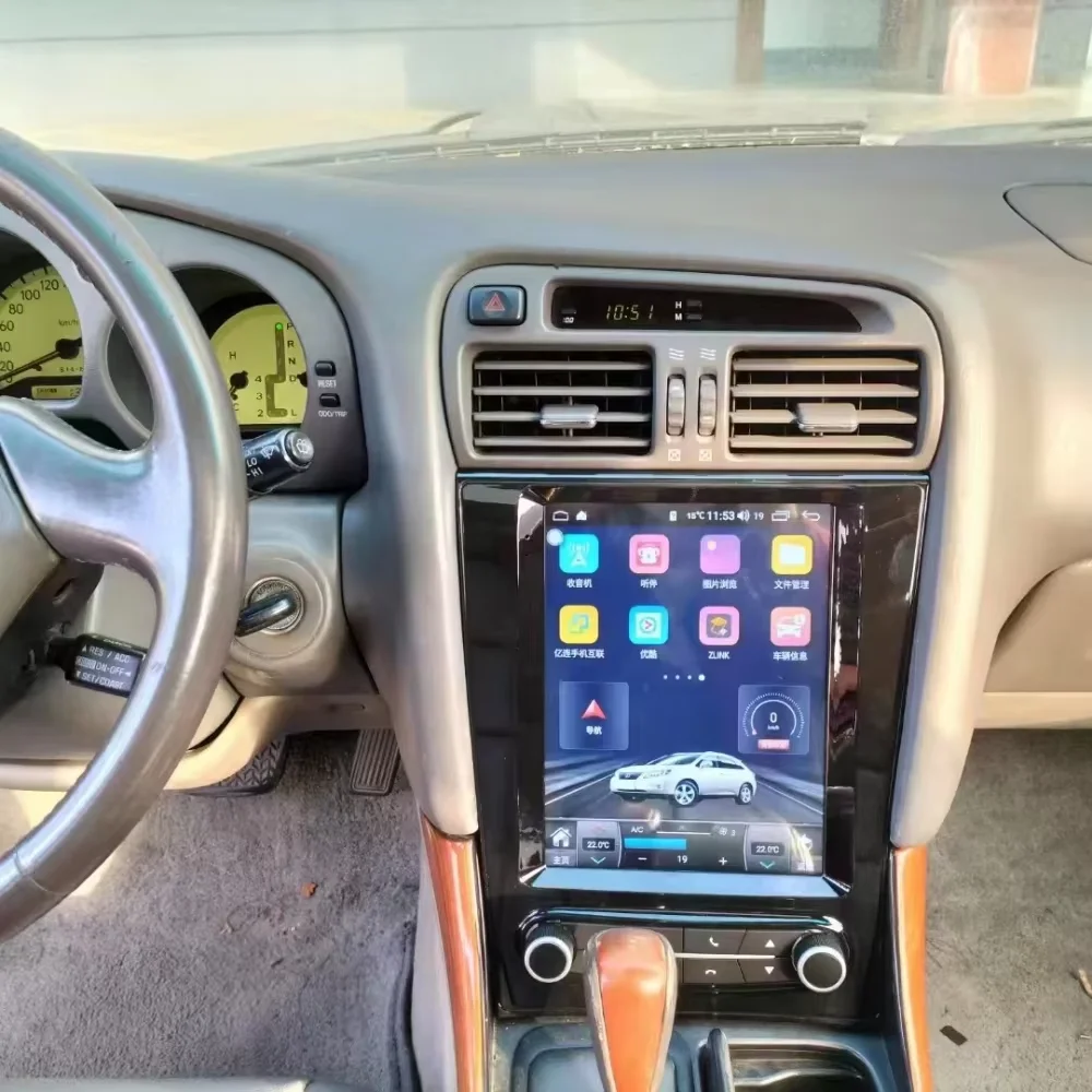 Android 14 For Lexus GS GS300 GS320 GS450 GS350 2004-2011 Car Radio Carplay Multimedia Player GPS Navig Auto Stereo Head Unit BT