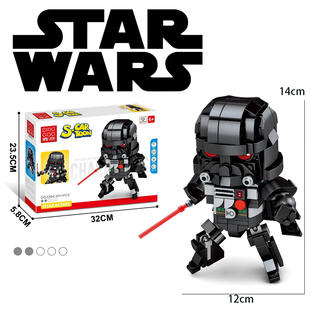 Disney Star Wars Toys Building Blocks ‌Darth Vader lega Character General Griffith Model Building Blocks for Birthday Gifts