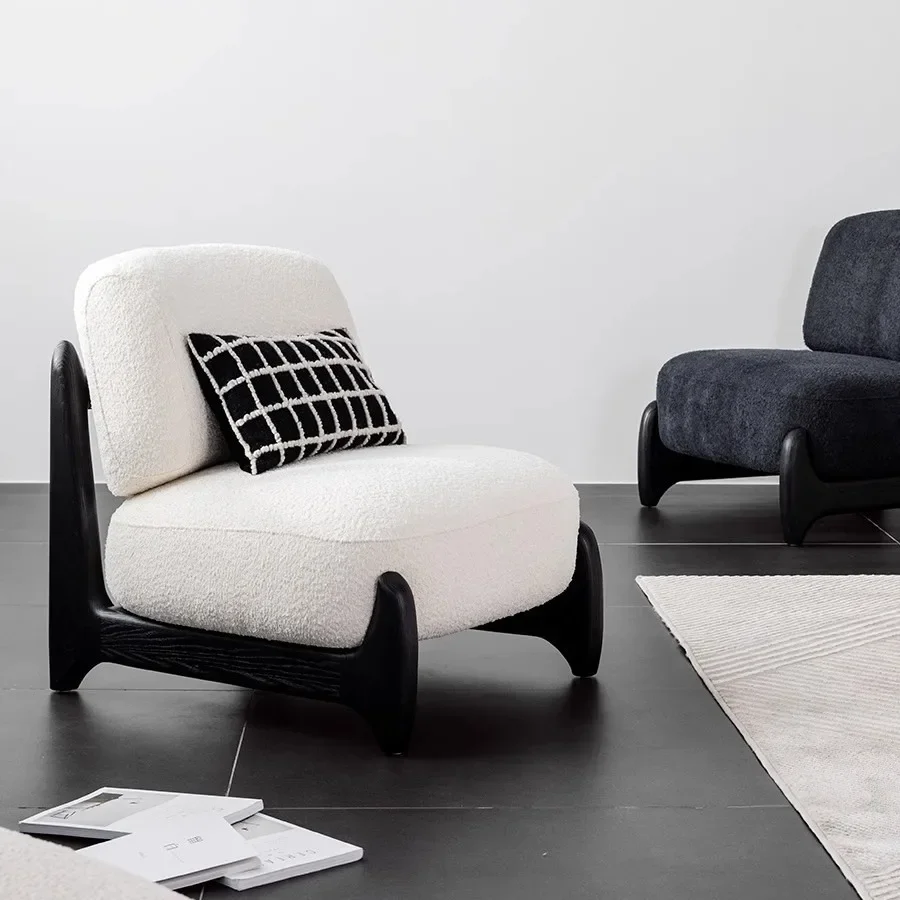 

Cute Internet celebrity with the same single floor lazy sofa chair