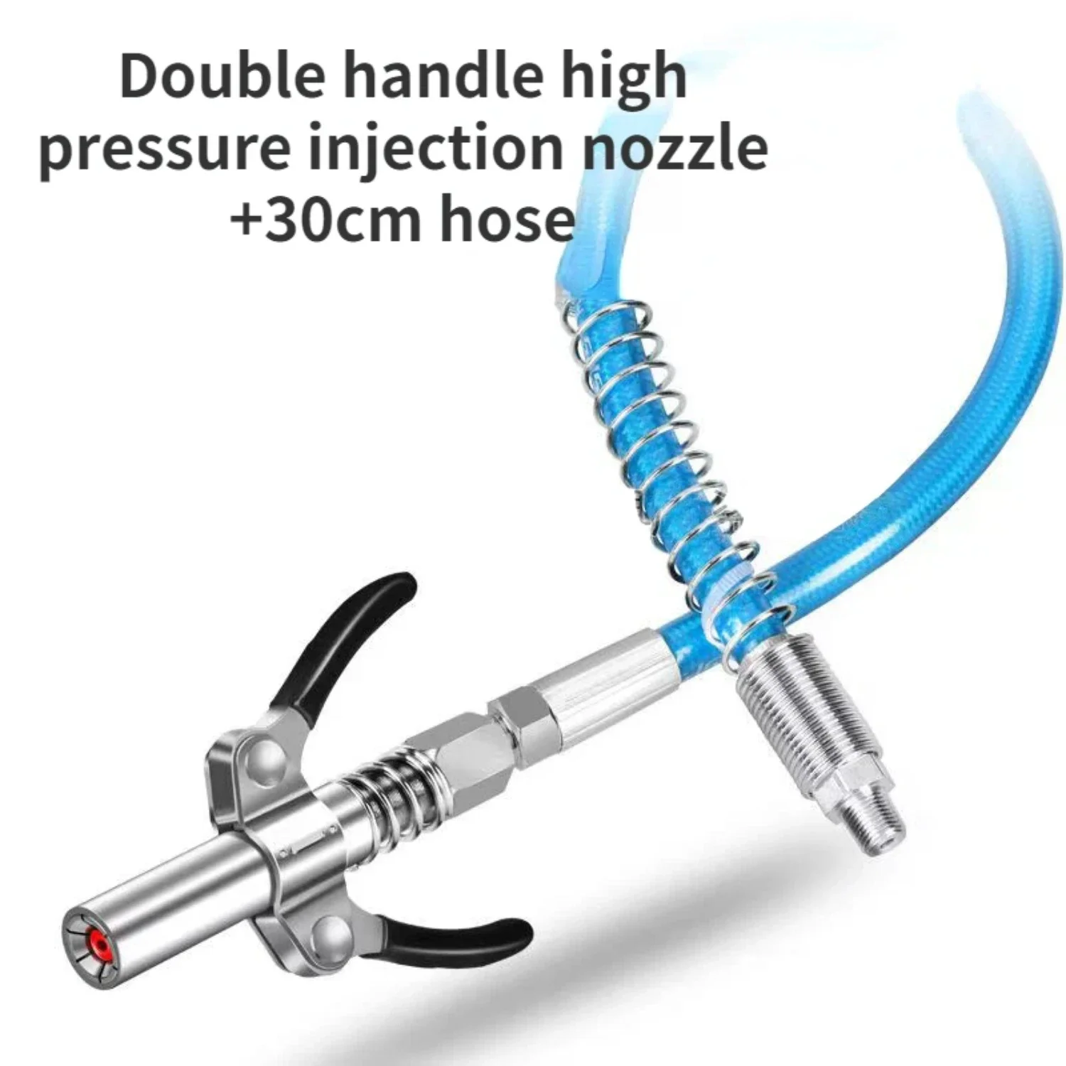 

Efficient and durable High Pressure Double Handle Oil Injection Nozzle with Gear and Locking Pliers - Precision tool for manual