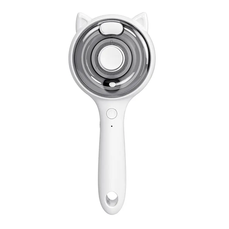 B08B-One-Click Cleaning Electric Pet Steam Brush Grooming Comb For Cats Dogs Anti-Static Hair Removal Tool