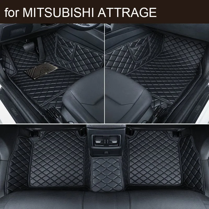 

Автомобильные коврики для MITSUBISHI ATTRAGE 2019-2020, аксессуары, индивидуальные автомобильные коврики