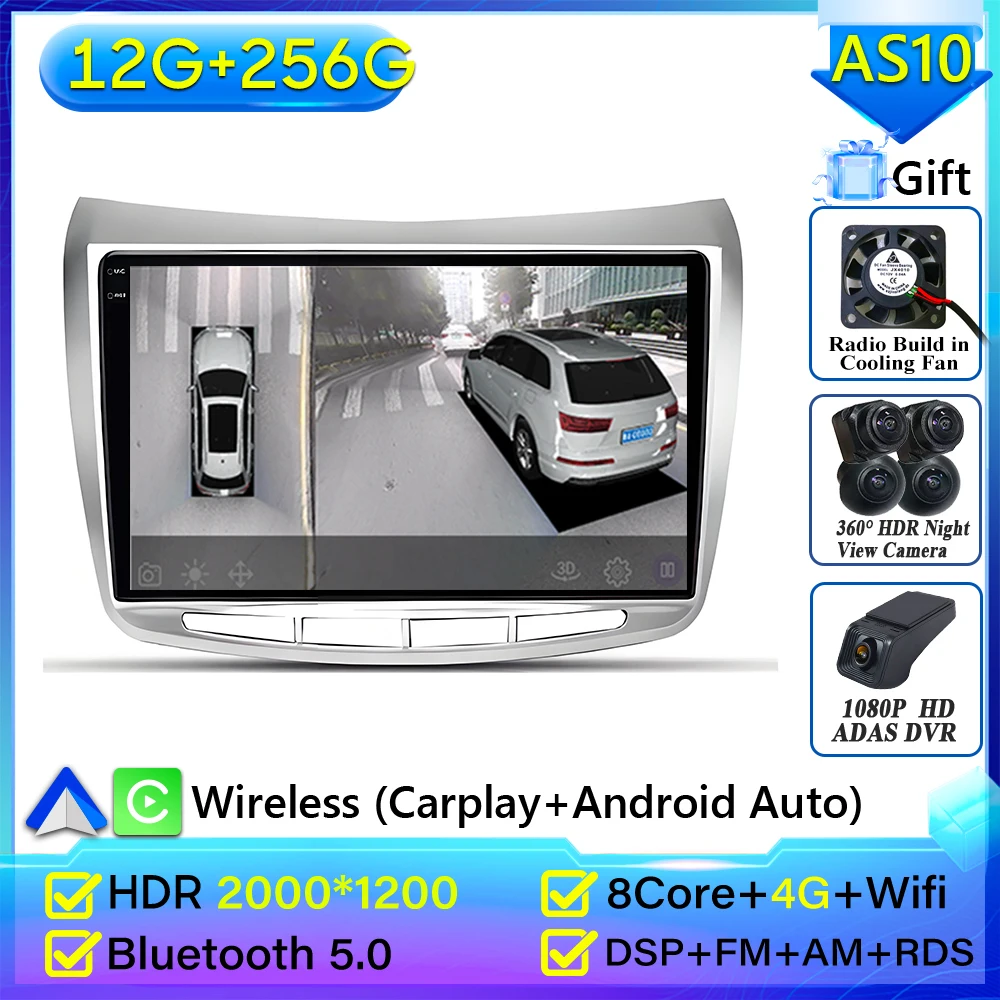 Android 16 autoradio voor Lancia Delta 2009-2019 GPS navigatie Android Auto display Carplay Wifi autoradio geen 2din videodisplay