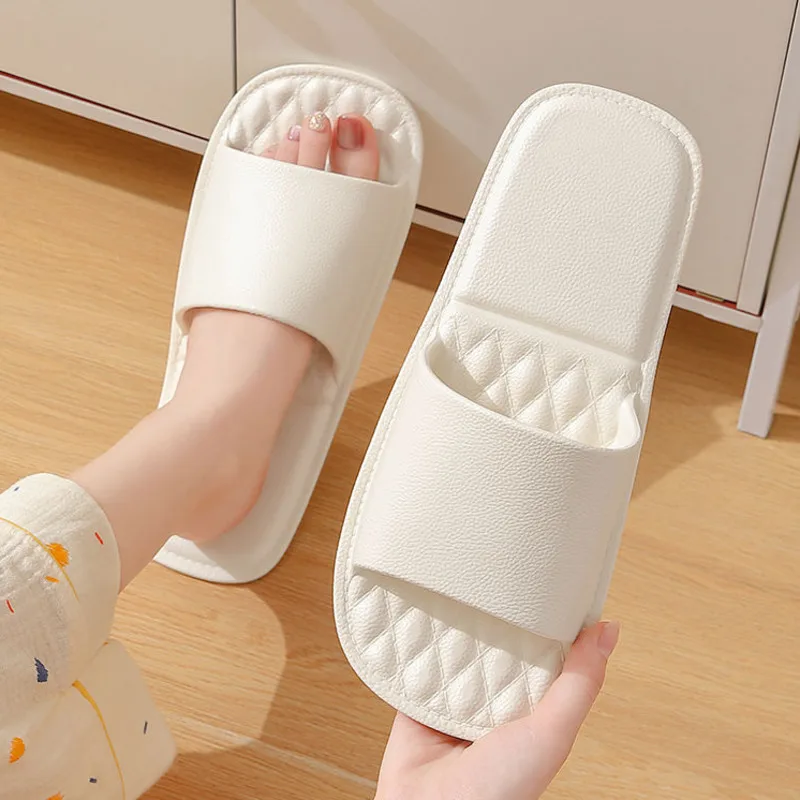 Foldable travel slippers portable women's summer travel business trips bathing anti slip disposable EVA slippers for home