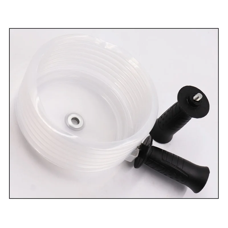 

AT48-2Pc Electric Hammer Drill Dust Collector Hole Opener Dust Collector Cover Dustproof Hole Saw Drill Bit Cover With Handle
