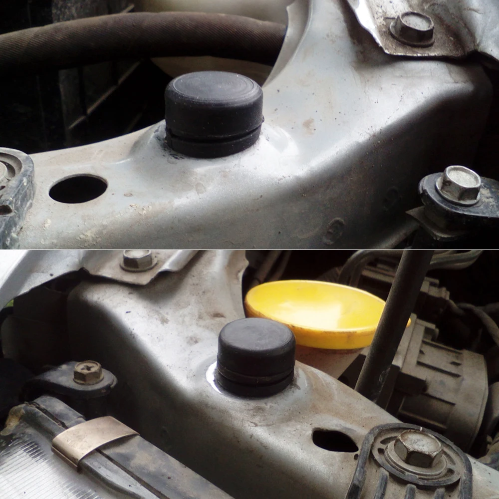 Parachoques trasero para coche, tapa de maletero, embellecedor de montaje de goma, Y61 amortiguador para Nissan Patrol, 1998-2008, 2009, 2011, 2012,