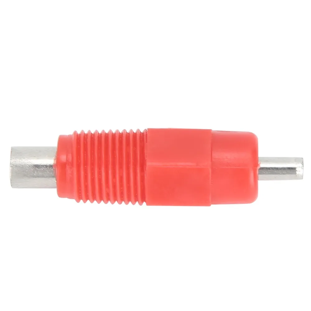40pcs Stainless Steel Automatic Chicken Water Drinker Red Easy Installation Drinking Nipple Plastic Farming Accessories