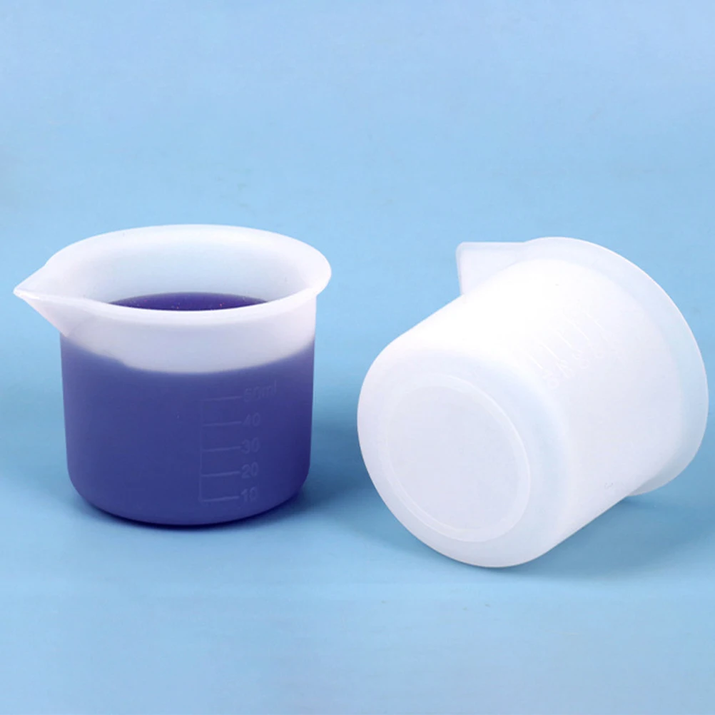 

Silicone Measuring Cup Cups Tools for Pairing Collapsible Epoxy Mixing Paint Measure