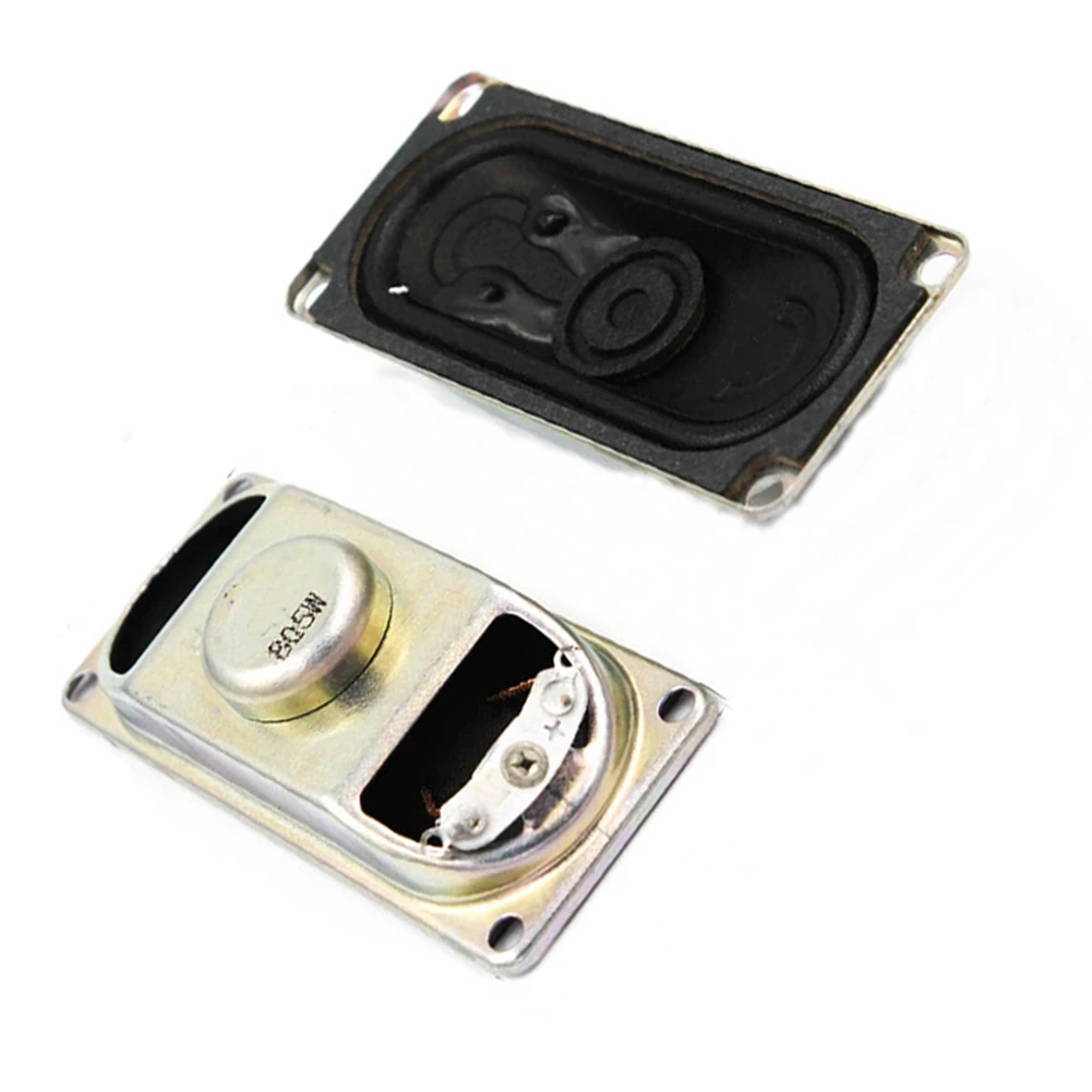 Haut-parleur à joint en caoutchouc, amplificateur de klaxon 3070, moniteur LCD 8R 5 W, haut-parleur TV, 5 W, 8 Ohm, 2 pièces