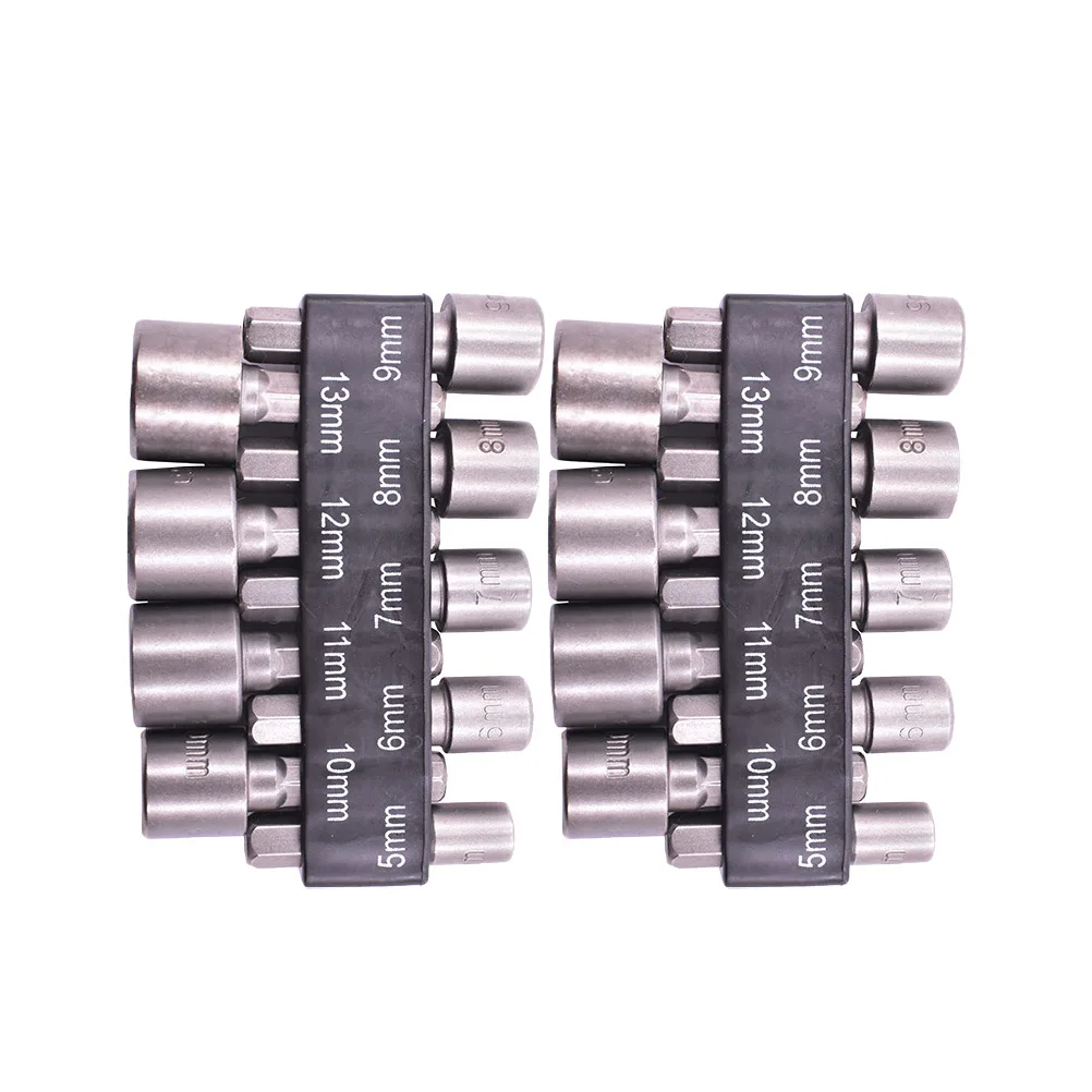 

18pcs Electric Socket Set Nonmagnetic Spline Bit For Breaker Bar Torque Wrench Ratchet Repair Tool Kit Socket Set