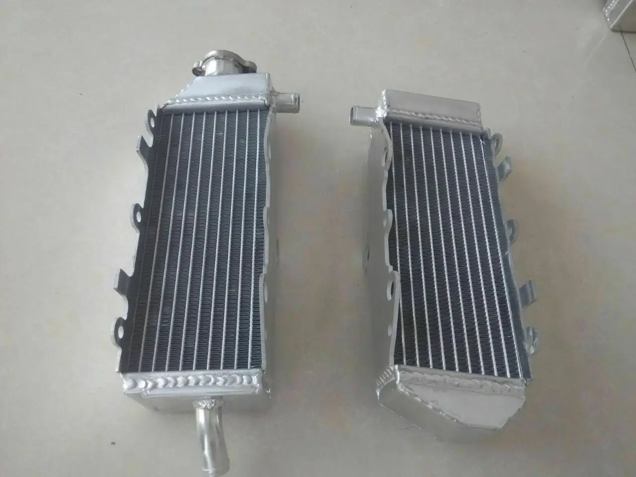 Left+Right Aluminum Radiator for 1991-1998 Suzuki RMX250 1992 1993 1994 1995 1996 1997