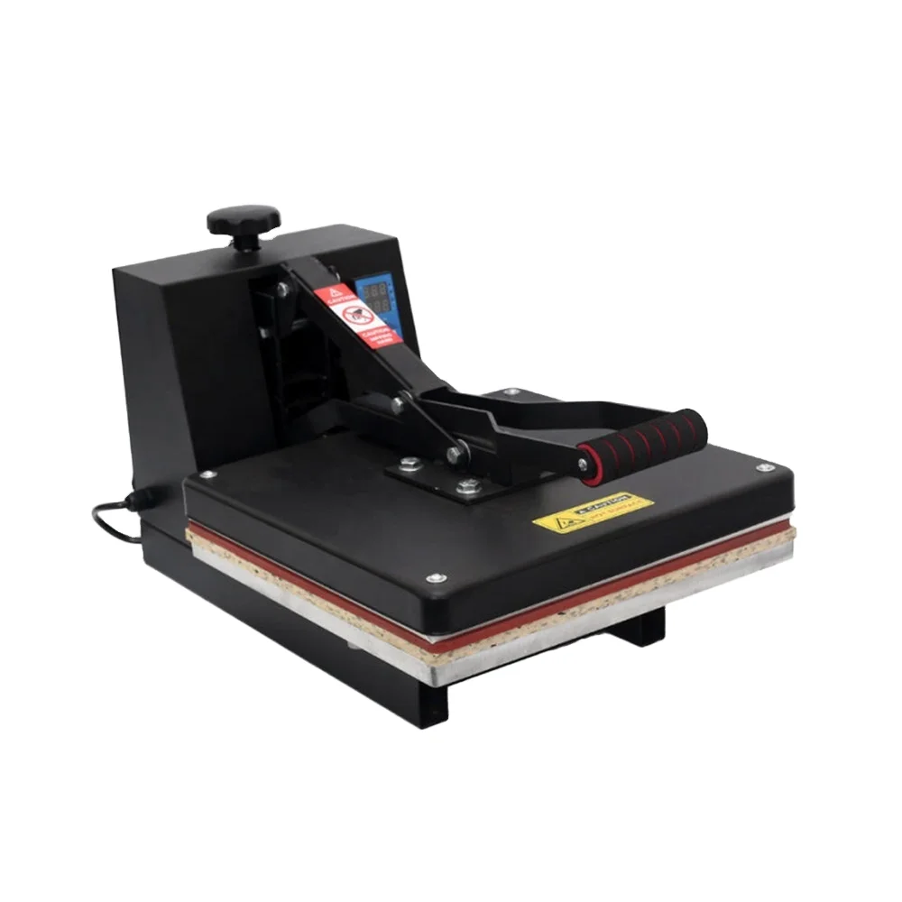 38*38CM Flat Heat Press Machine T-shirt Bag Case Puzzle Glass Wood Rock Photo Heat Transfer Sublimation Printing Machine