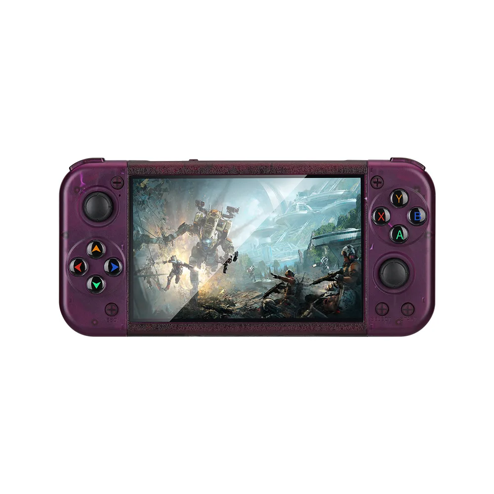 

2025hot sale Foreign trade cross-mirror handheld RG50XX portable GBC arcade GBA double open source PSP game console LINUX system
