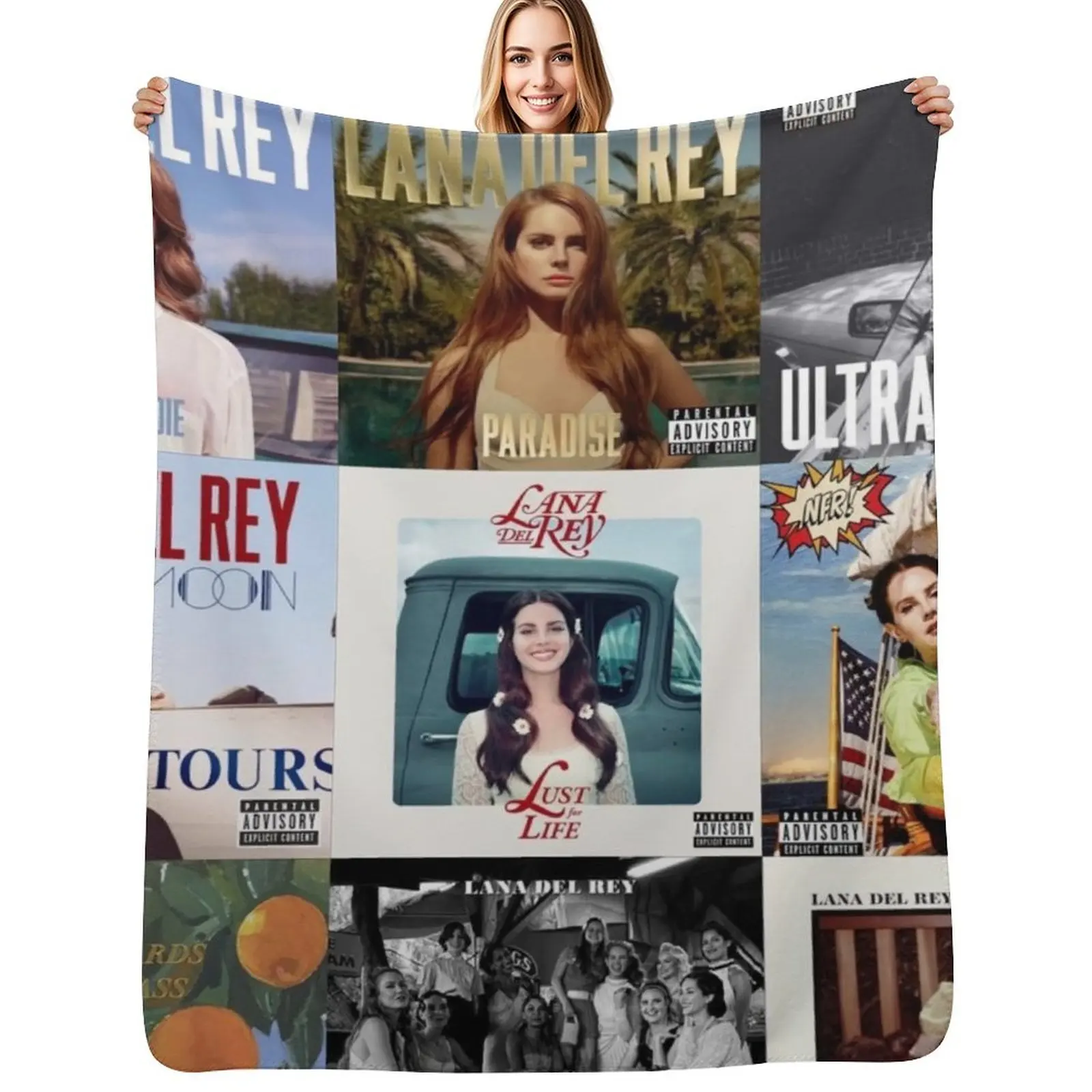 

Every Album Cover Throw Blanket Stylish Warm Blanket for Living Room Bedroom