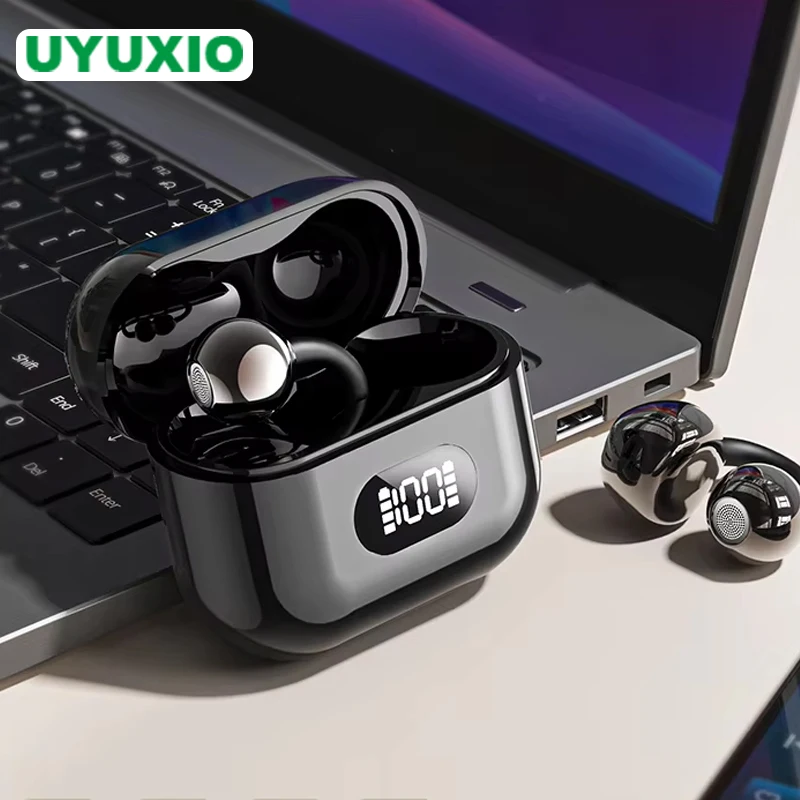 UYUXIO AI Language Translator Earphone with 150 Online Langu