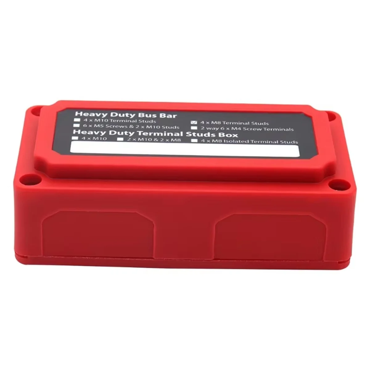 

2025+M10 Busbar Box Module 300A 48V 4 Terminal Ways High Current Busbar Cable Organizer Box Amplifier