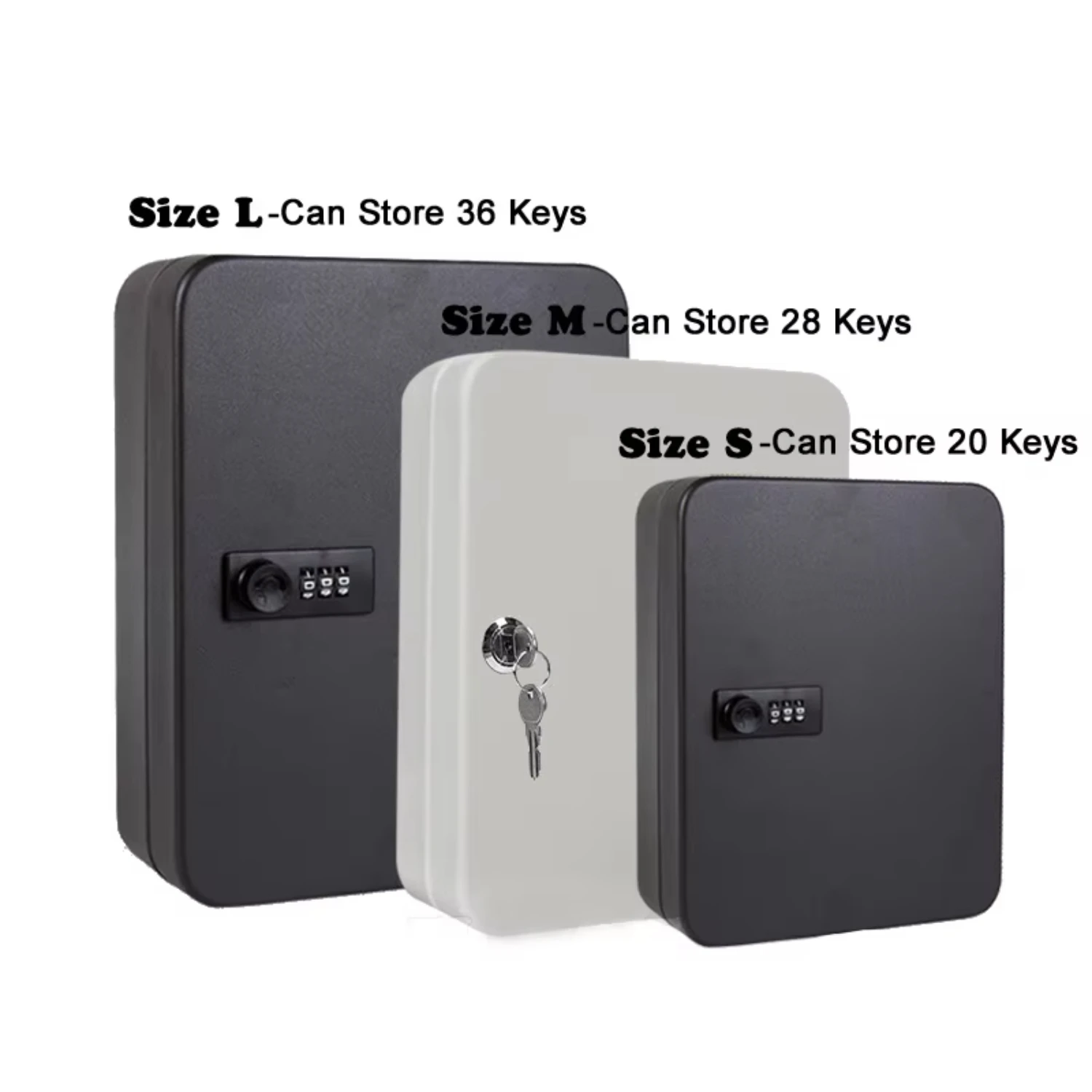 Wachtwoord Multi Key Lock Box Sleutels Kluis Slot Reserve Autosleutels Organizer Box Office Factory Store Gebruik