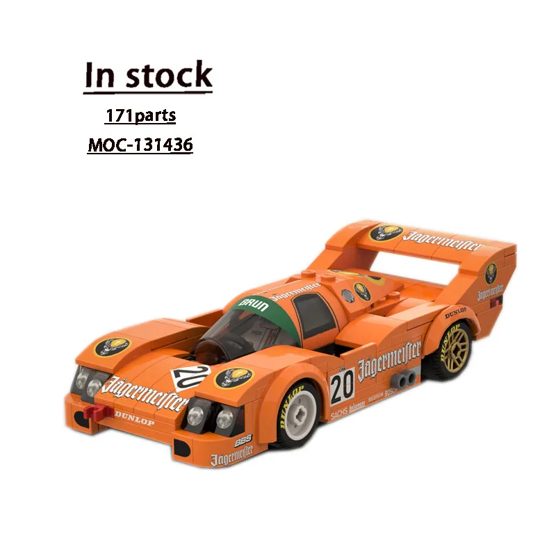 

MOC-131436 Чемпионат Спортивный автомобиль Гоночный Строительные блоки Модель171ДеталиMOC Креативные строительные блоки для мальчиков и детей на день рождения Игрушки Подарки