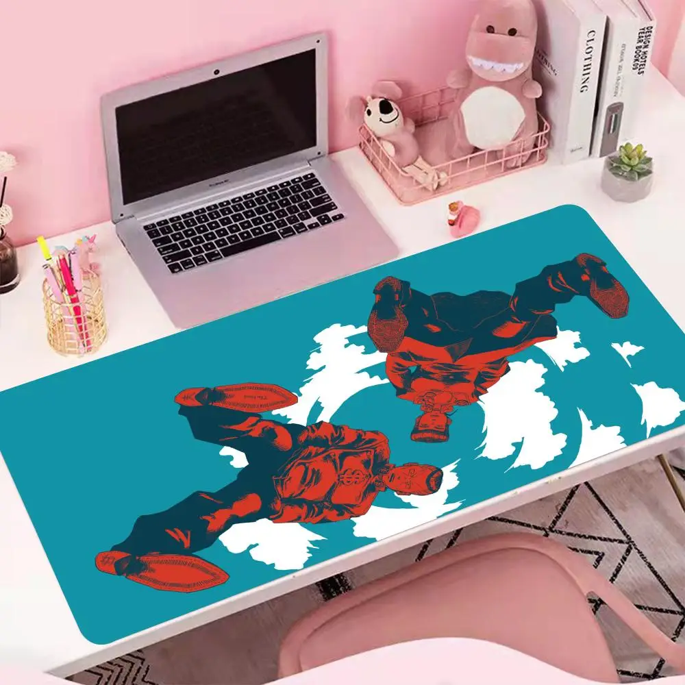 

Rubber Keyboard Table Mat JoJo's Bizarre Adventure MousePads Computer Laptop Gamer Extended Mouse Mat Large Anime Mouse Pad