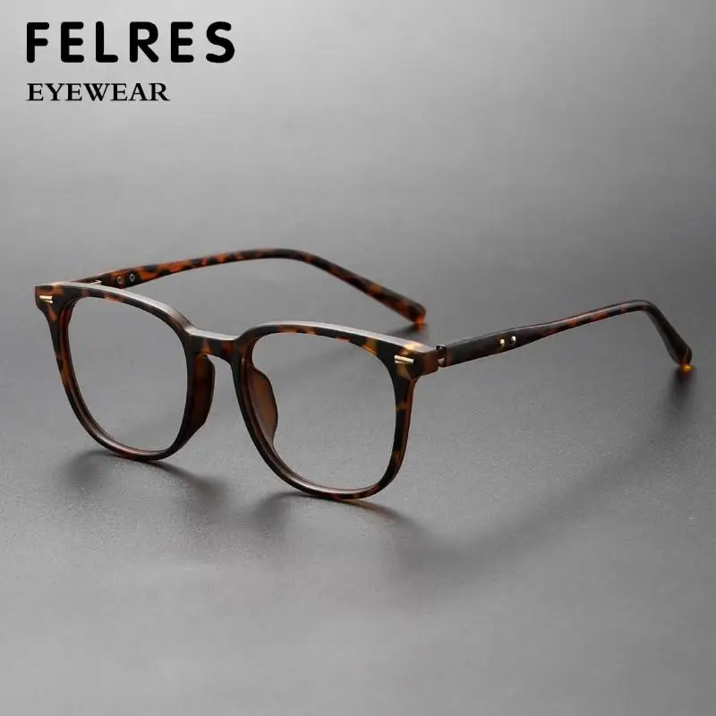 TR90 مربع واضح مكافحة الضوء الأزرق نظارات للقراءة الرجال النساء الانتهاء من طويل النظر نظارات العلامة التجارية تصميم وصفة طبية قارئ بصري