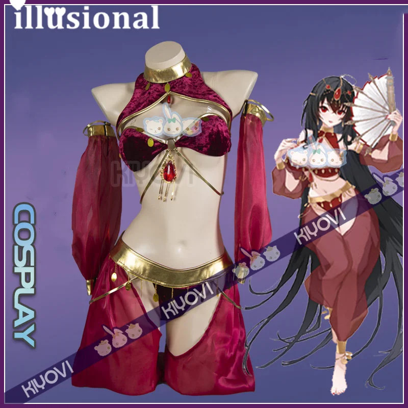 

illusional Azur Lane Taihou Cosplay Costume Taihou stripper exotic body Sexy lingeries set for ladies underwear women's pornogra