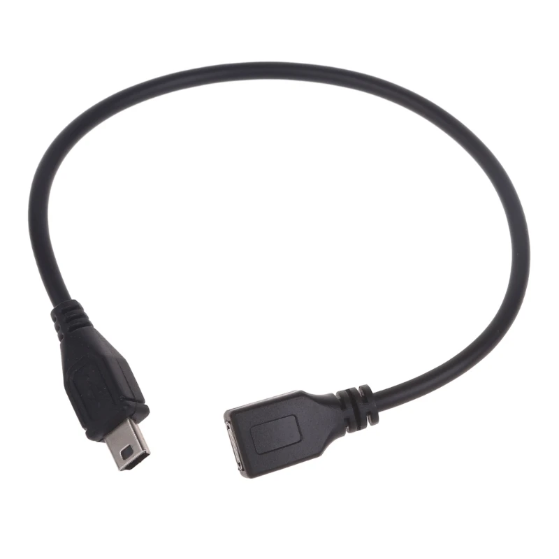 

2024 New Micro USB to Mini USB Extension Cable Micro USB Female to Mini USB Male Charging Sync Adapter Cable Cord for Navigator