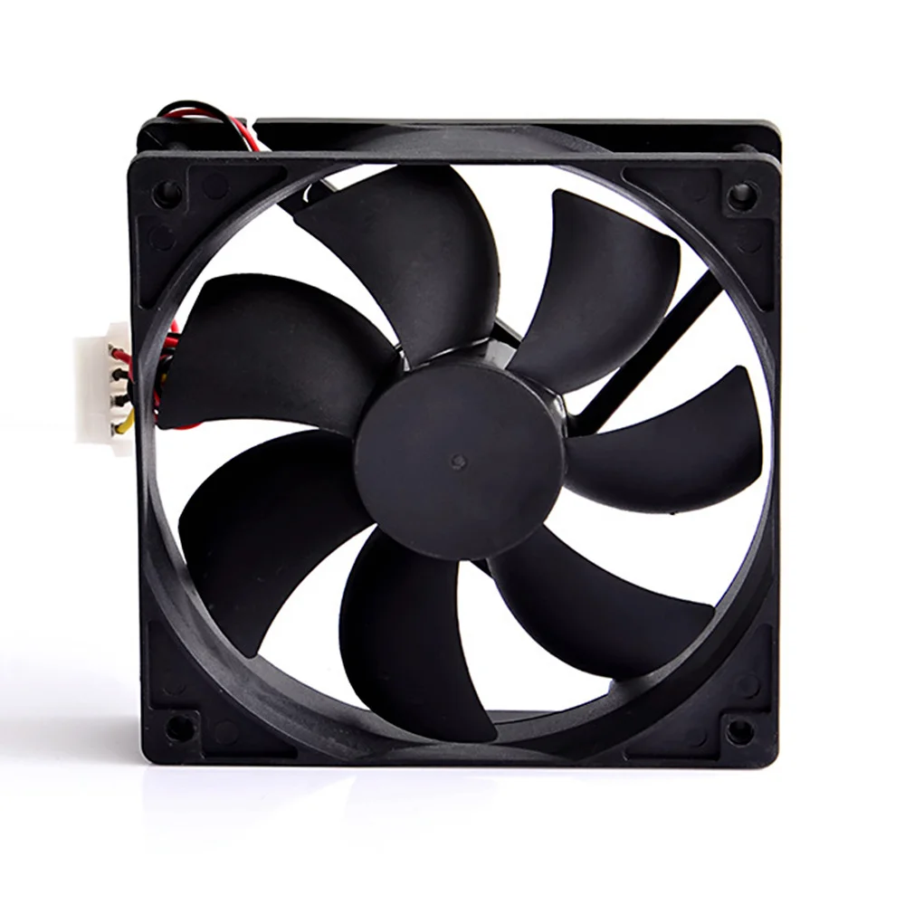 12cm 12025 Fan 12V 24V 120mm*120mm*25mm Fan DC Brushless Cooling Fan 120x120x25mm 2PIN PC Computer Case Cooler