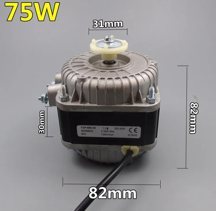 new YZF10-20 30W 40W refrigerator motor fan shaded pole asynchronous freezer fridge cooling fan motor for refrigerator parts