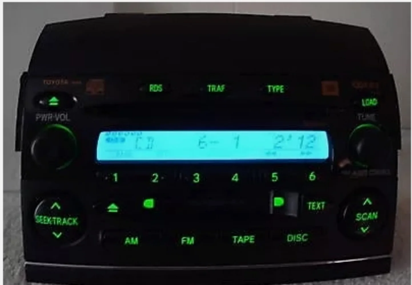

Radio 6 CD Changer Disc Player A56828 86120AE030 04 05 06 07