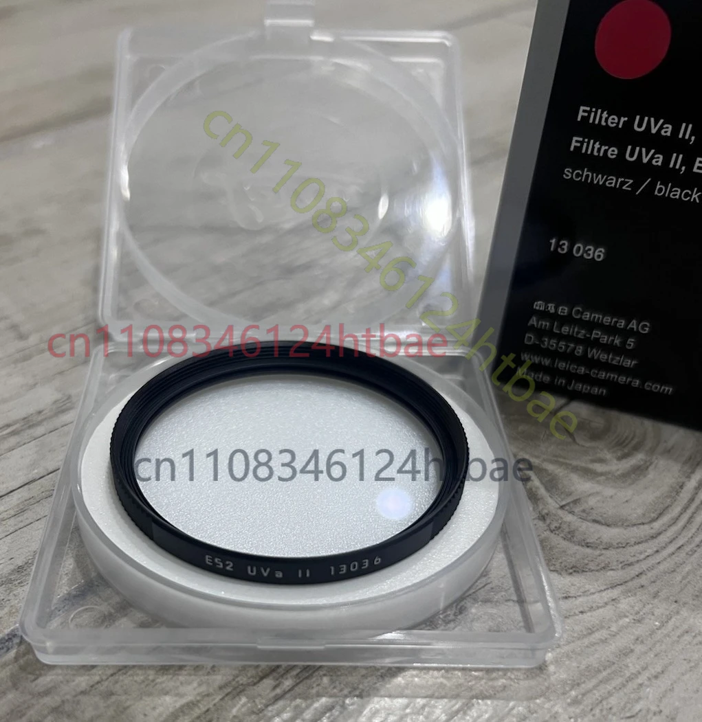 

Genuine FOR Leica UV Filter UVa II E52 Black #13036