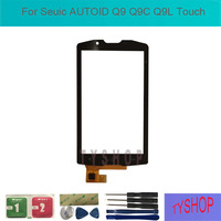 Original For Seuic AUTOID Q9 Q9C Q9L Touch Screen No LCD Display Digitizer Sensor Replacement With Tools