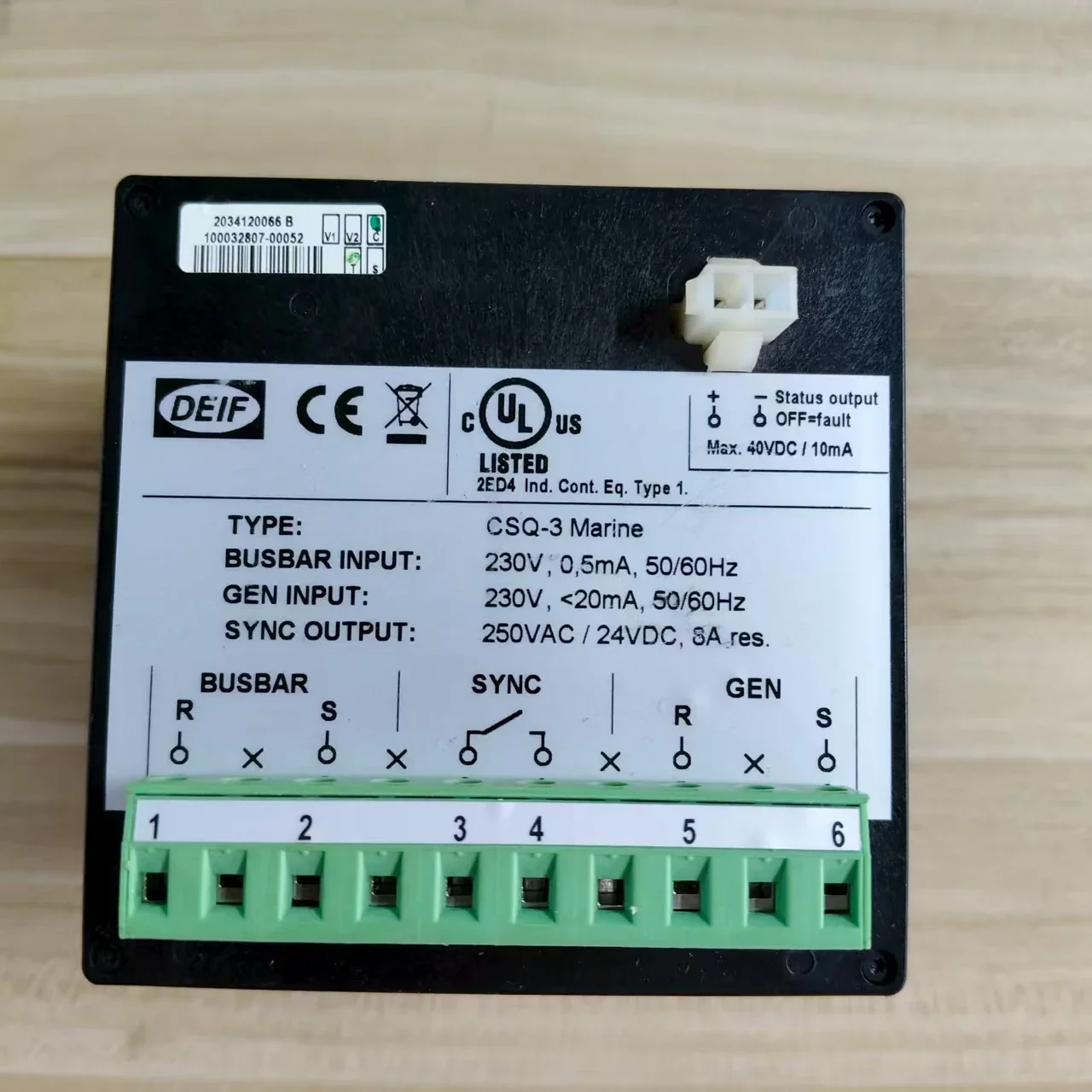DEIF CSQ-3 230V Multi-function Synchroscope. New and Original.In Stock.Negotiated Price.