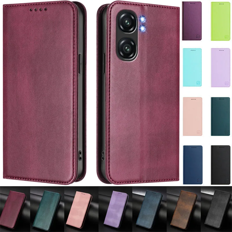 Funda C58/58Pro �tui magn�tique pour Oukitel C58 C 58 Pro Capa cuir support � rabat portefeuille �tui pour Oukitel C58 couverture arri�re de t�l�phone
