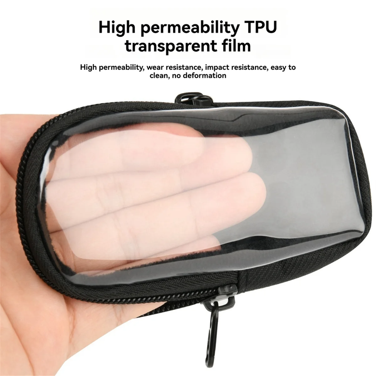 ZWYXF مشغل MP3 حمل الحقيبة الواقية لسوني NWE394 في الهواء الطلق معلقة مشبك حقيبة تخزين TPU