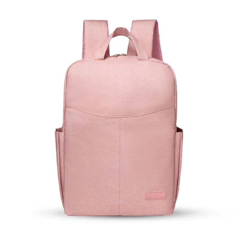 Women laptop backpack waterproof Shockproof fit 15.6inch notebook Simplicity Macaron business backpack Schoolbag