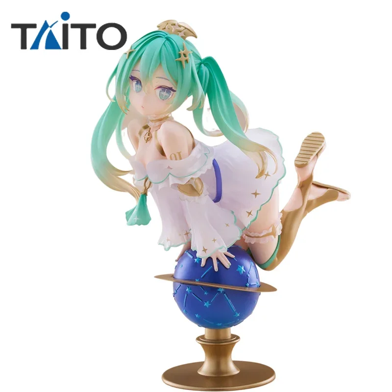 

In Stock Genuine TAiTO Glittering Star Hatsune Miku Original Anime Figure PVC Collectible Model Dolls Statuette Ornament Gift