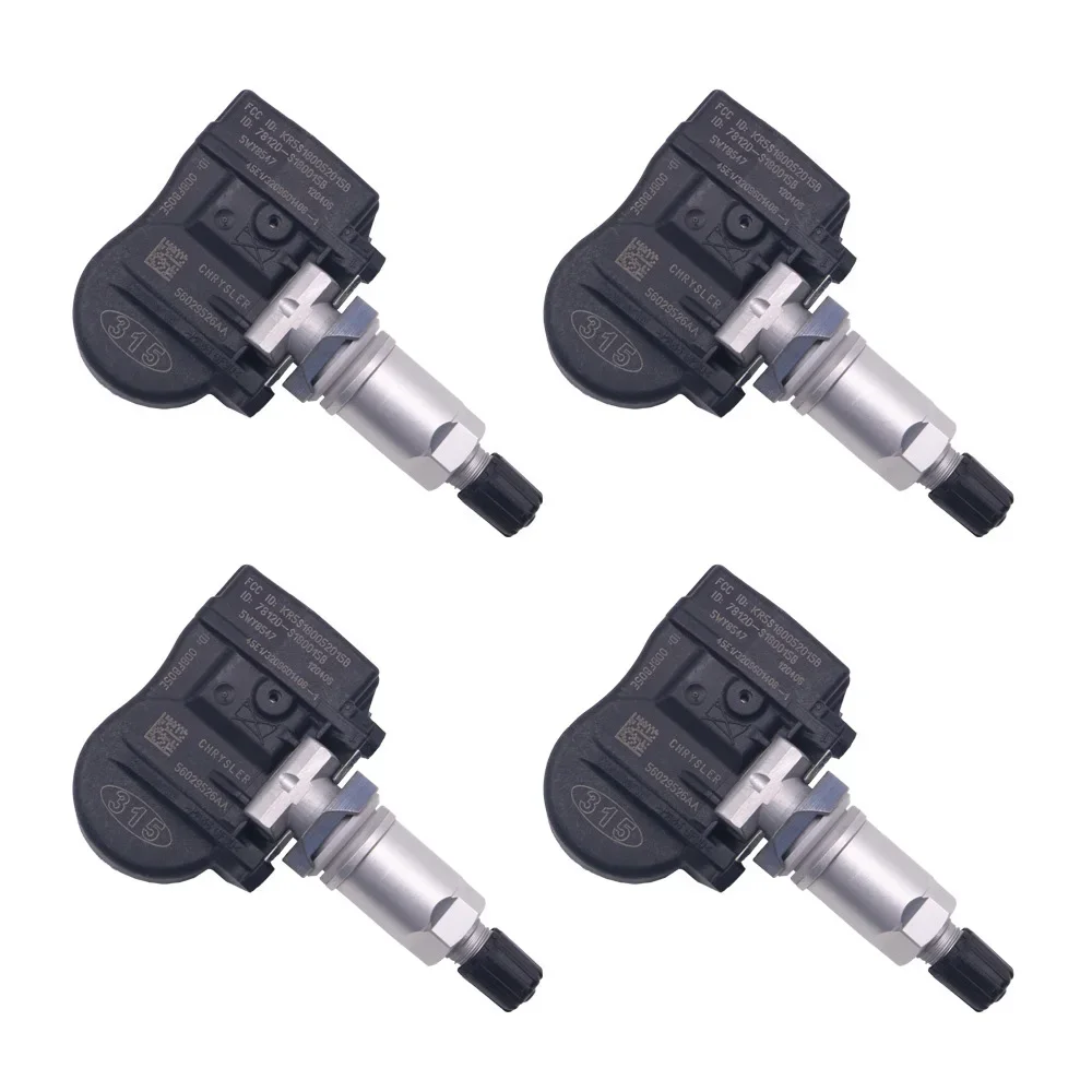 

Car 1/4 PCS Tire Pressure Sensor TPMS 56053030AC 315MHz For CHRYSLER For DODGE For HYUNDAI For JEEP For MITSUBISHI